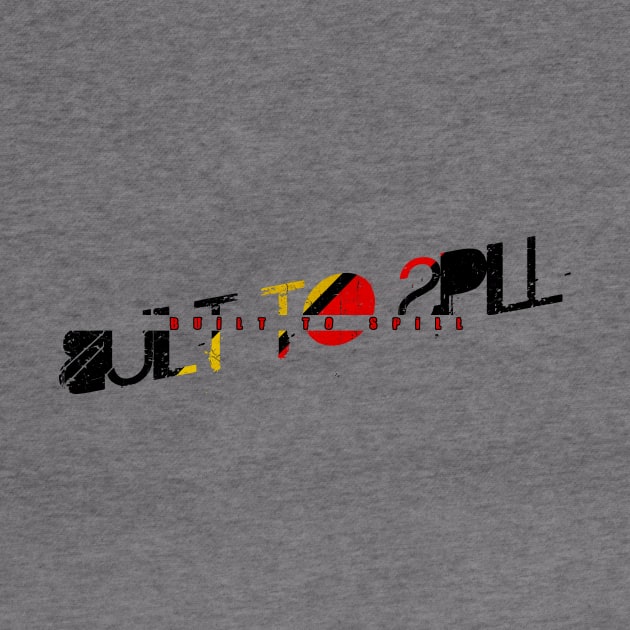 vintage typo Built To Spill by NamaMarket01